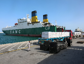 UAE Dispatches Largest Aid Ship to Gaza with 5,820 Tonnes of Relief Supplies