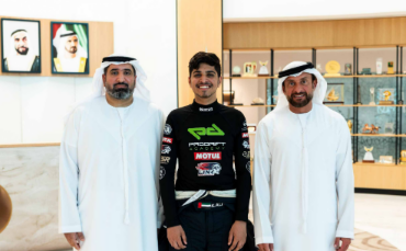 UAE Committee for Talent and National Sports Support Onboards Drift Driver Khalifa Al Falasi