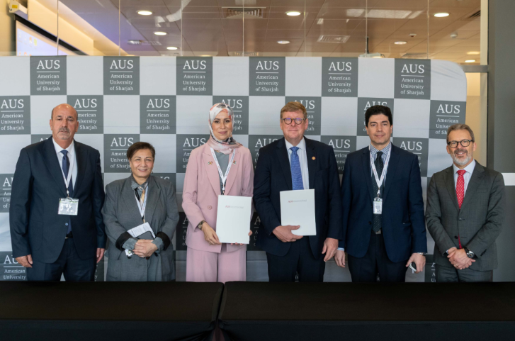 AUS leads regional dialogue on sustainable finance and expands partnership with University of Birmingham