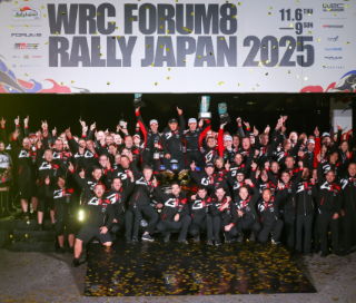 Toyota Gazoo Racing Secures 1-2-3 Finish at Rally Japan 2025