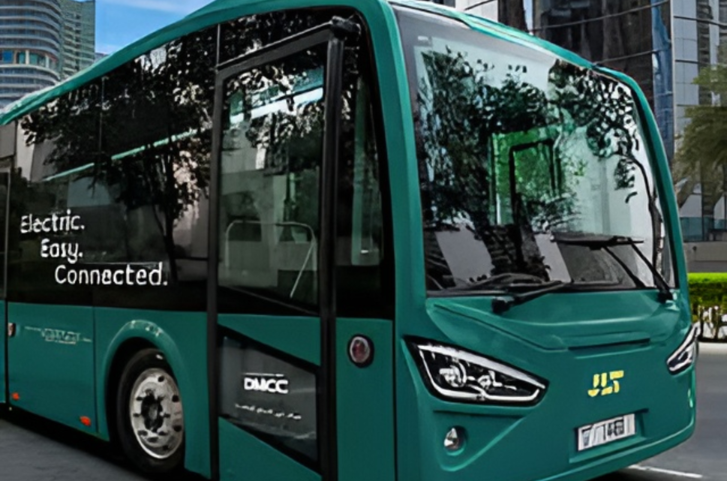 Dubai Launches JLT Link Electric Bus Service with Dh3 Fares and Metro Connectivity