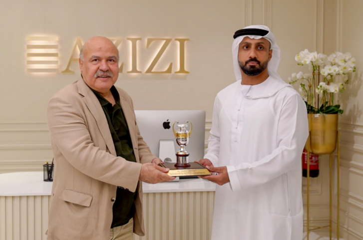 Mirwais Azizi Honoured with Sponsorship Appreciation Award by Dubai Racing Club