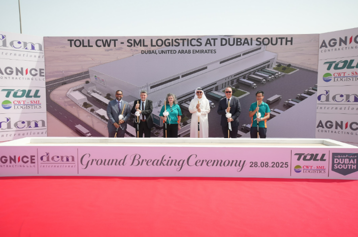 Dubai South and Toll Group break ground on state-of-the-art logistics facility