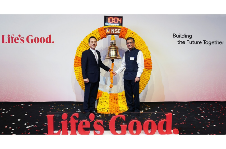 LG Electronics India Lists on NSE, Unveils Vision to Become a National Corporation of India