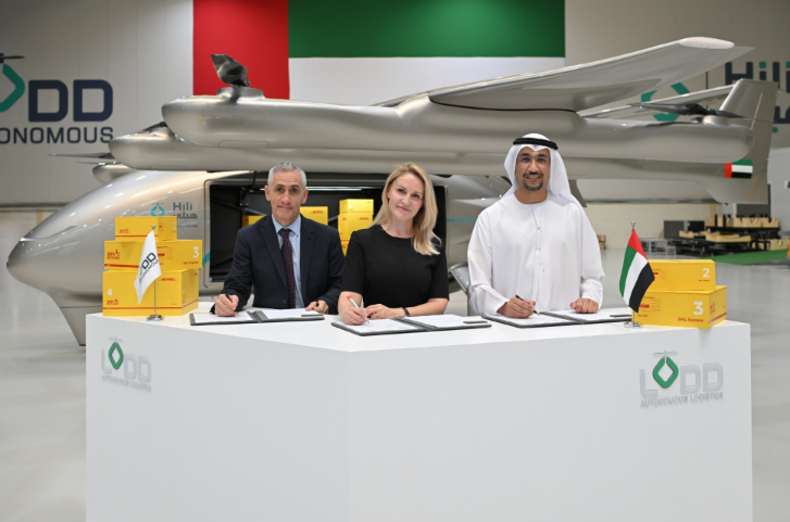 DHL Express and LODD Sign MoU to Explore Integration of Unmanned Hili Aircraft into Delivery Operations
