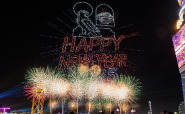 UAE Welcomes New Year 2025 with Fireworks and Festivities