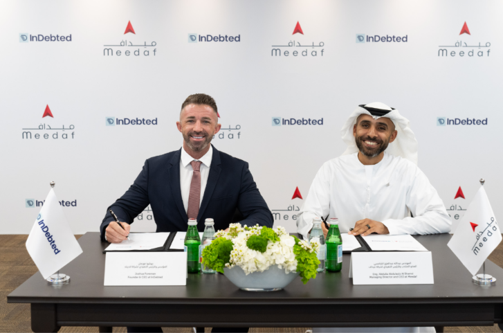 Meedaf and InDebted forge strategic partnership to redefine debt resolution in the UAE