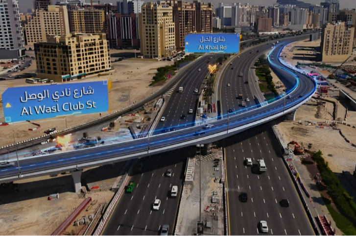 Dubai’s RTA Opens Two New Bridges to Ease Traffic on Al Asayel and Oud Maitha Streets