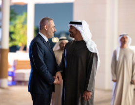 UAE President meets Turkish Foreign Minister, for Eid Al-Fitr greetings