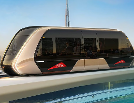 Dubai Introduces 3D-Printed Solar-Powered 'Rail Bus' for Smart Urban Mobility