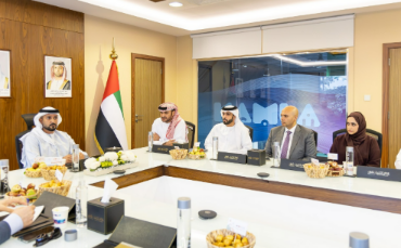 Sheikh Abdulaziz bin Humaid Al Nuaimi Reviews New Concept Design for Ajman Department of Tourism Development Headquarters