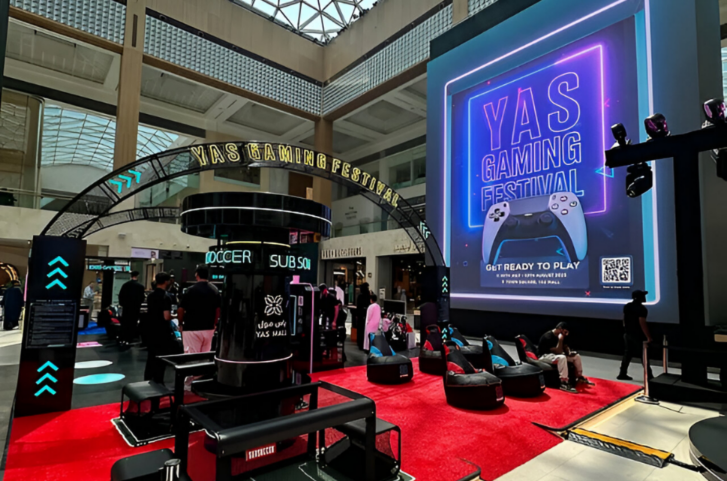 Yas Mall Hosts Thrilling Gaming Festival Until August 10