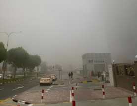 Hazy skies, dust storms and fog alert issued across UAE on September 1