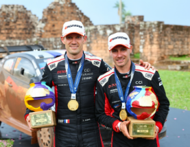 Toyota Gazoo Racing Secures 102nd WRC Victory with One-Two Finish at Rally del Paraguay