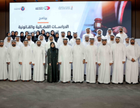 Dubai Courts Acting President Reviews Progress of Judicial and Legal Studies Program for Judicial Trainees