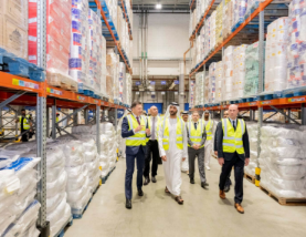 UAE Minister Inspects Carrefour Distribution Centre to Ensure Food Supply Stability