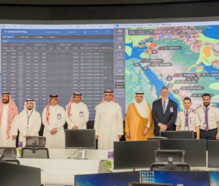 Saudi minister of transport and logistics opens flyadeal’s new operations control centre