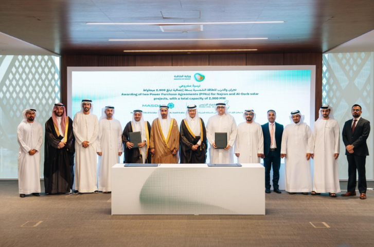 Masdar Secures 2GW in Saudi Arabia with Najran and Jizan Solar Projects to Advance Kingdom’s Clean Energy Vision