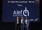 Alef Education wins top honors at MEIRA Annual Conference 2025 for excellence in reporting