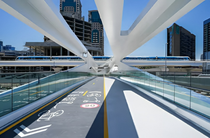 Dubai to Add 31 New Pedestrian Bridges by 2030 as Walking and Cycling Activity Continues to Rise