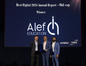 Alef Education wins top honors at MEIRA Annual Conference 2025 for excellence in reporting