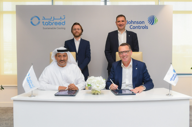 Tabreed and Johnson Controls sign long-term agreement to advance next-generation cooling technology
