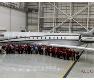 Falcon Technic Completes Major 60-Month Inspection on Global Express XRS, Returning Aircraft to Full Service