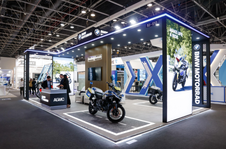 BMW Motorrad Middle East and AGMC showcase next-generation frontline motorcycles at Intersec 2026