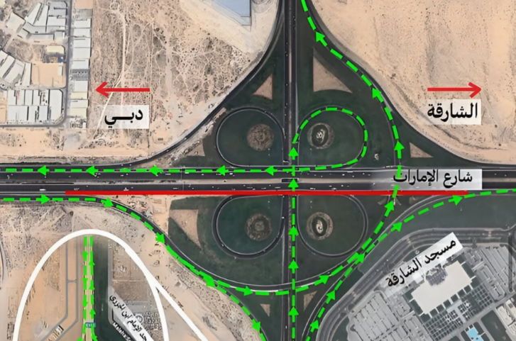 Etihad Rail work causes temporary closure on Emirates Road