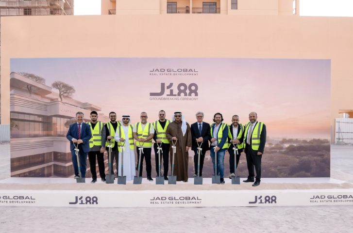 JAD Global breaks ground on AED 250 million J188 project in Al Jaddaf