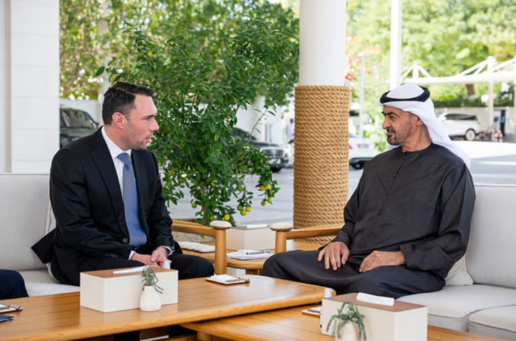 UAE President receives Hungarian Prime Minister’s Chief National Security Adviser