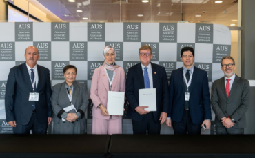 AUS leads regional dialogue on sustainable finance and expands partnership with University of Birmingham
