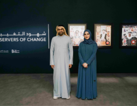 Hala Badri and Sultan Sooud Al-Qassemi commend ‘Observers of Change’ exhibition charting UAE art evolution