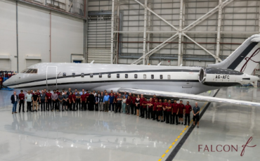 Falcon Technic Completes Major 60-Month Inspection on Global Express XRS, Returning Aircraft to Full Service