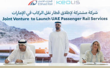 Etihad Rail and Keolis form joint venture to launch UAE passenger rail services in 2026