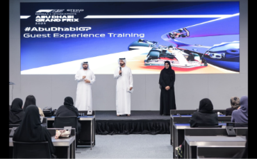Emirati Volunteers Welcome Global Fans at Abu Dhabi Grand Prix 2025