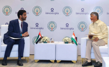 H.E. Bin Touq Meets Andhra Pradesh Leadership to Strengthen UAE-India Collaboration in New Economy and Food Sectors