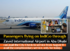 Abu Dhabi Offers Free City Check-in Service for IndiGo Passengers on August 11