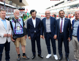 FIA President Mohammed Ben Sulayem Meets Hungarian Prime Minister and Czech President at Hungarian Grand Prix