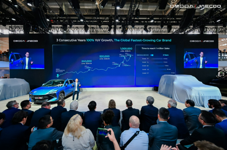 OMODA & JAECOO Surpasses 1 Million Global Sales at Beijing Auto Show 2026