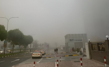 Hazy skies, dust storms and fog alert issued across UAE on September 1