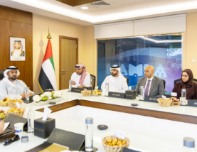 Sheikh Abdulaziz bin Humaid Al Nuaimi Reviews New Concept Design for Ajman Department of Tourism Development Headquarters