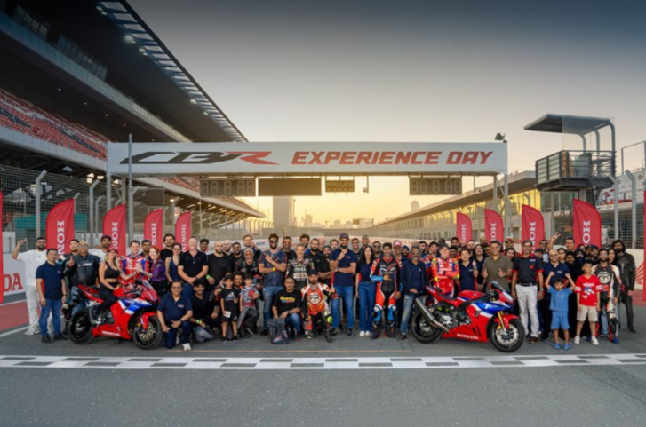 Honda turns Dubai Autodrome into CBR performance arena