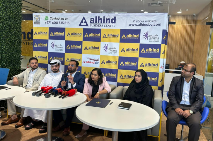 Al Hind Business Center named authorized channel partner of Shams Free Zone