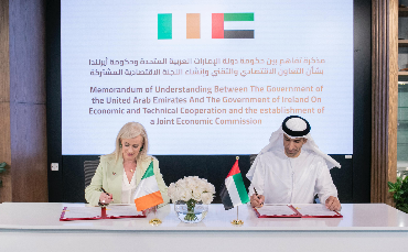 UAE and Ireland Sign MoU to Boost Economic and Technical Cooperation, Establish Joint Economic Commission