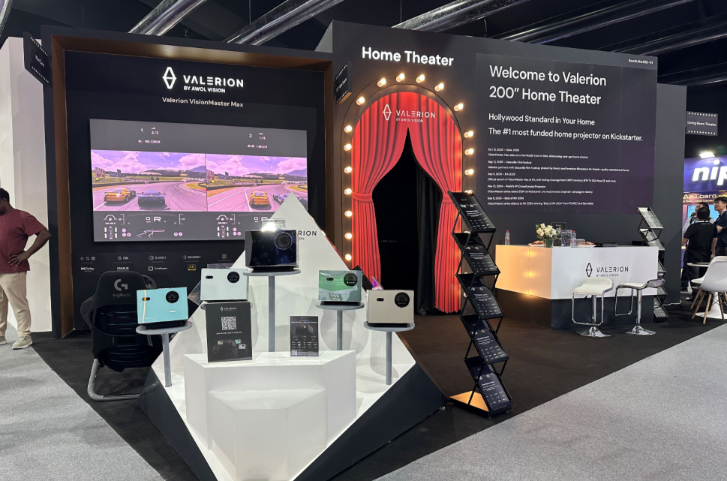 Valerion launches VisionMaster Max projector in the Middle East at GITEX GLOBAL 2025