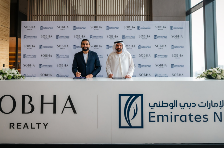 Emirates NBD, Sobha Realty Partner to Offer Integrated Financing for Dubai Off-Plan Projects