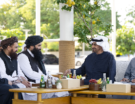 UAE President Meets Afghan Interior Minister to Discuss Cooperation and Stability