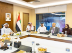 Sheikh Abdulaziz bin Humaid Al Nuaimi Reviews New Concept Design for Ajman Department of Tourism Development Headquarters