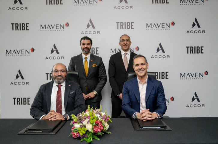 Accor and MAVEN Developments Sign Deal to Launch First TRIBE Hotel in Egypt